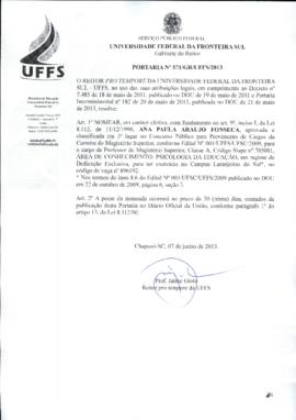 Portaria 571-GR-2013