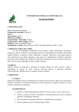 Cálculo II