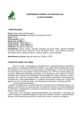Trabalho de Conclusão de Curso