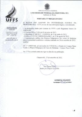 Portaria 988-GR-2012