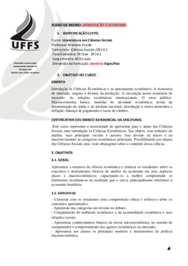Introdução à Economia
