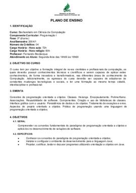 Programação I