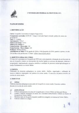 Estágio Curricular Supervisionado IV