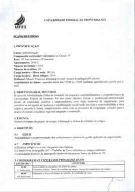 Laboratório de Gestão IV
