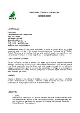 Didática Geral