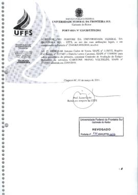 Portaria 121-GR-2011