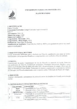 Estágio Curricular Supervisionado II