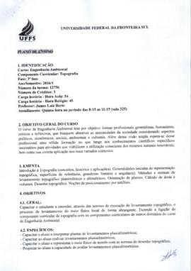 Topografia - Turma A