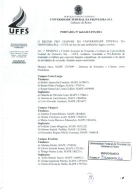 Portaria 666-GR-2011