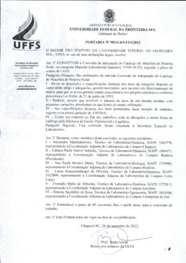Portaria 983-GR-2012