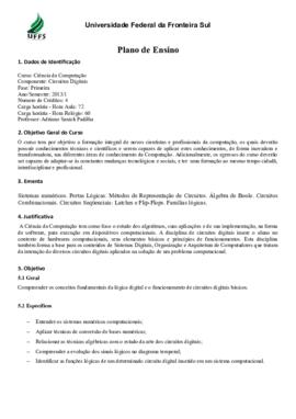Circuitos Digitais