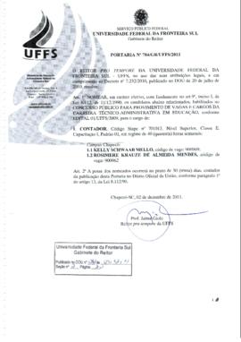 Portaria 784-GR-2011
