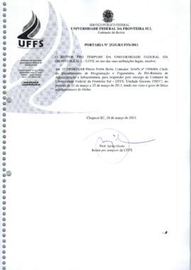 Portaria 252-GR-2011