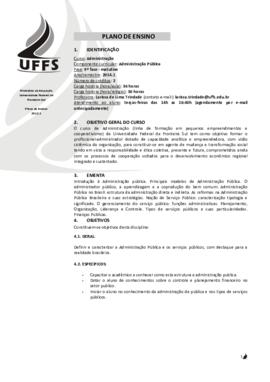 Administração Pública