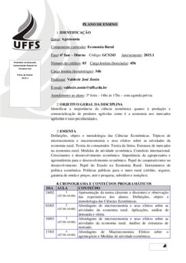 Economia Rural