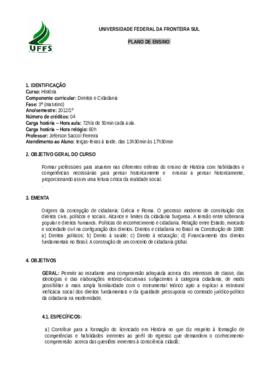Direitos e Cidadania