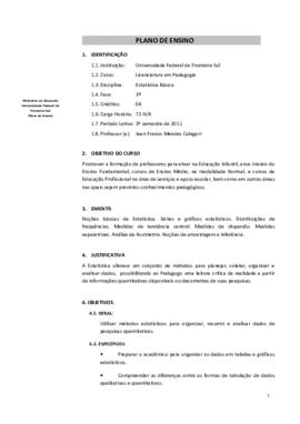 Estatística Básica
