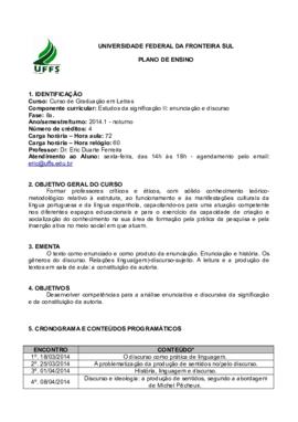 Estudos da Significação II