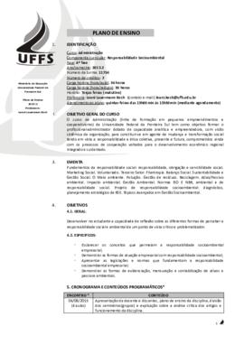 Responsabilidade Socioambiental