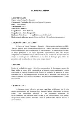 Literaturas de Língua Portuguesa
