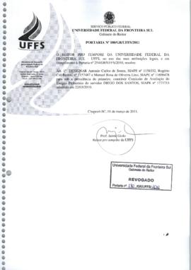Portaria 108-GR-2011