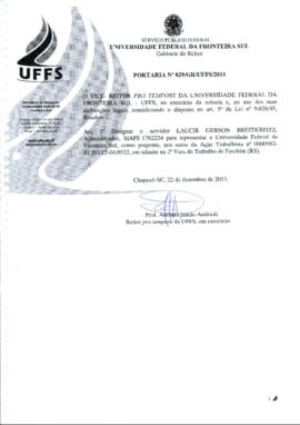 Portaria 829-GR-2011