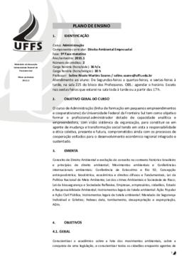 Direito Ambiental Empresarial