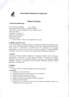 Computação Distribuída