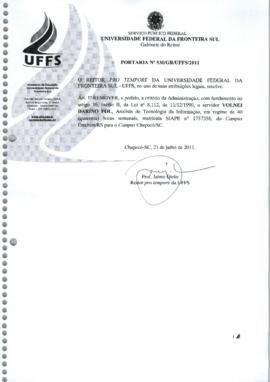 Portaria 530-GR-2011