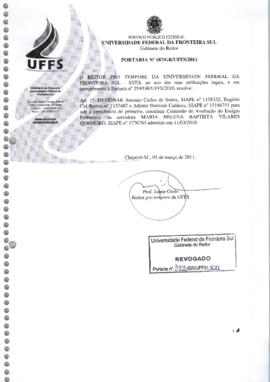 Portaria 187-GR-2011