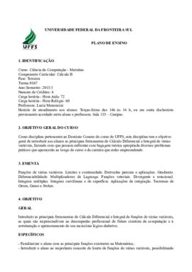 Cálculo II