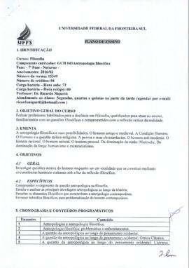 Antropologia Filosófica