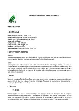 História da Fronteira Sul
