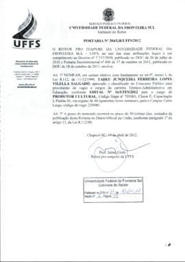 Portaria 384-GR-2012
