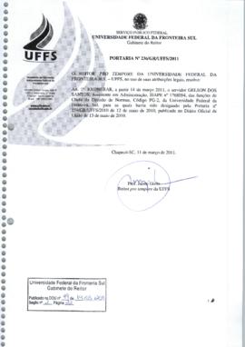 Portaria 236-GR-2011