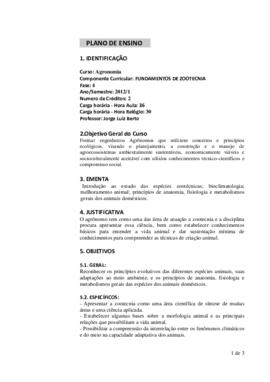 Fundamentos de Zootecnia