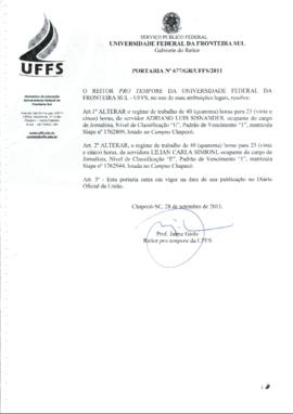 Portaria 677-GR-2011