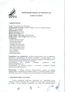 Estágio Curricular Supervisionado II