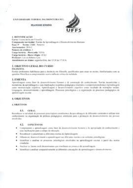 Teorias da Aprendizagem e Desenvolvimento Humano