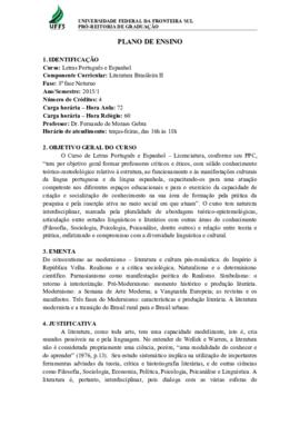 Literatura Brasileira II