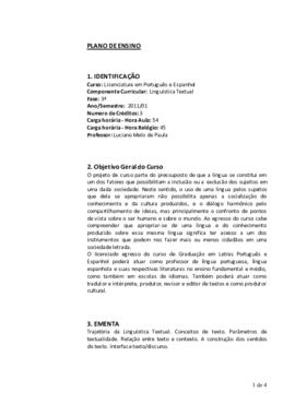 Linguística Textual