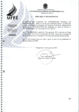 Portaria 581-GR-2011