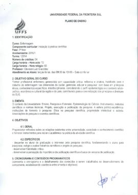 Iniciação à Prática Científica