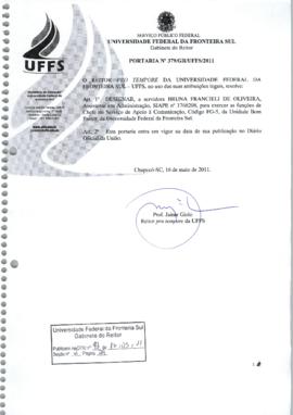 Portaria 379-GR-2011