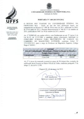 Portaria 140-GR-2012