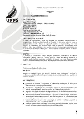 Iniciação à Prática Científica