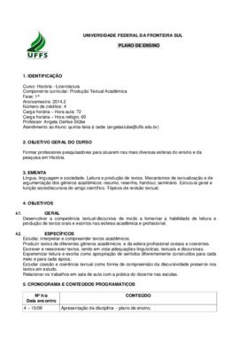 Produção Textual Acadêmica