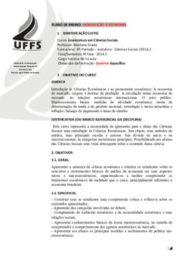 Introdução à Economia