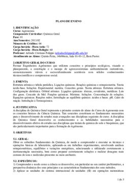 Química Geral