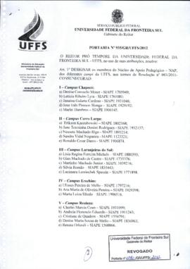 Portaria 935-GR-2012